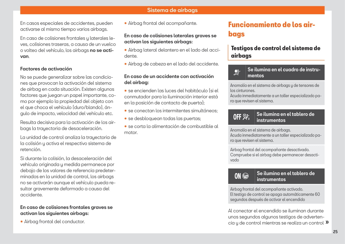 2017-2020 Seat Arona Manuel du propriétaire | Espagnol