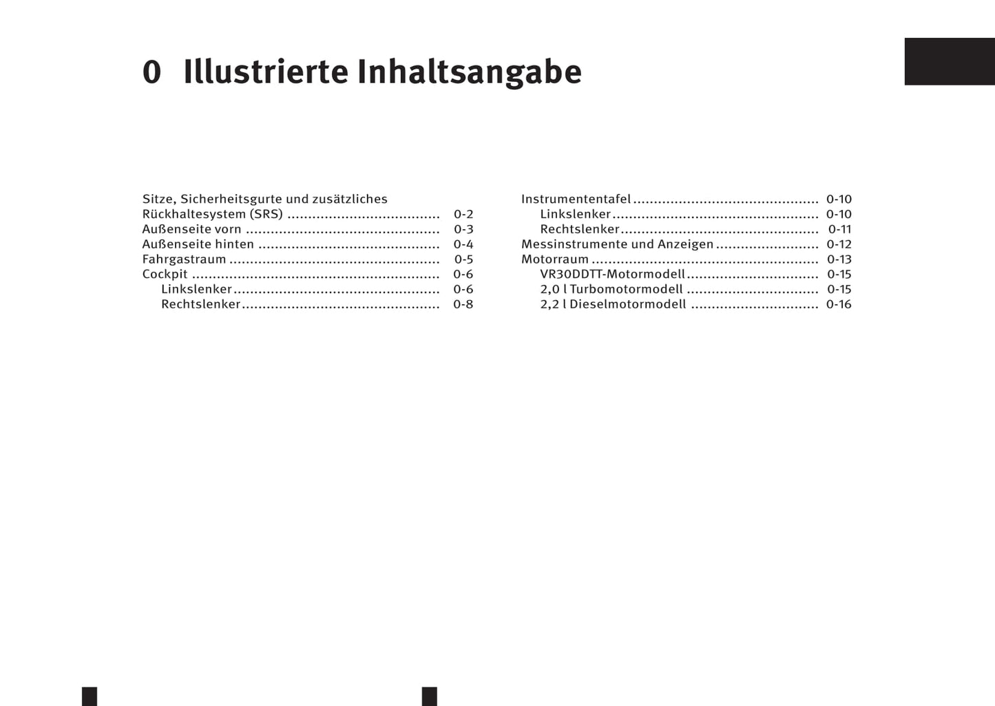 2016-2017 Infiniti Q50 Owner's Manual | German