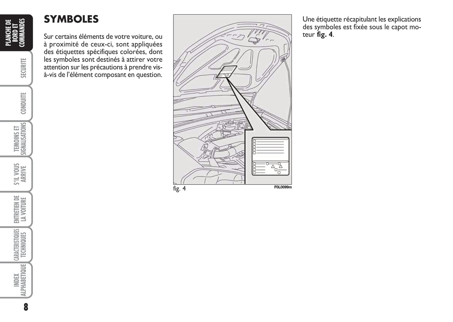 2009-2010 Fiat Croma Owner's Manual | French