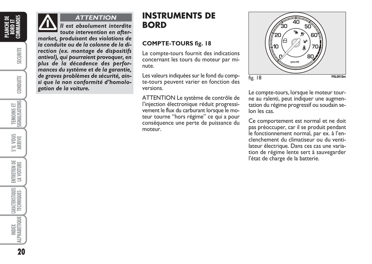 2009-2010 Fiat Croma Owner's Manual | French
