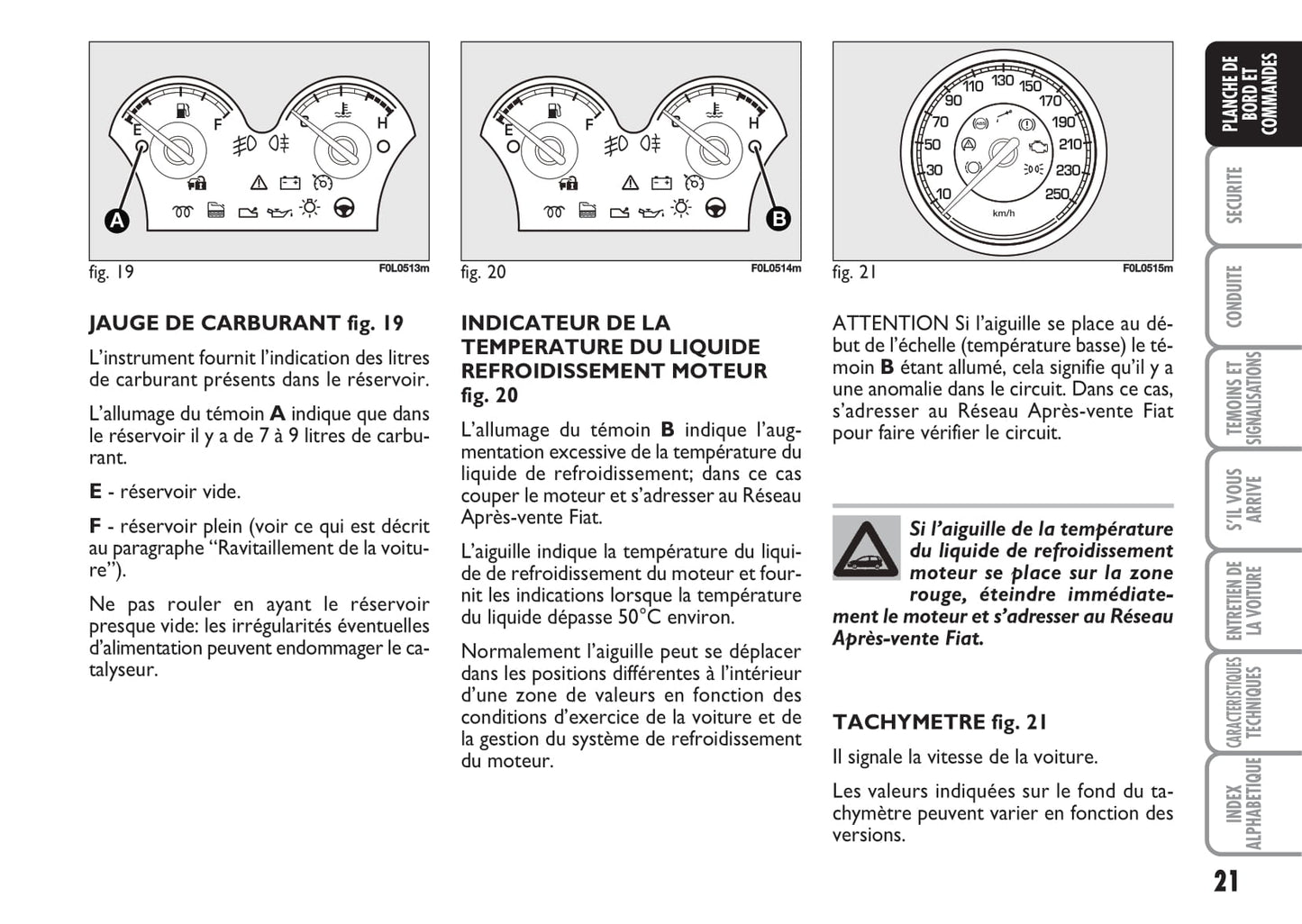 2009-2010 Fiat Croma Owner's Manual | French