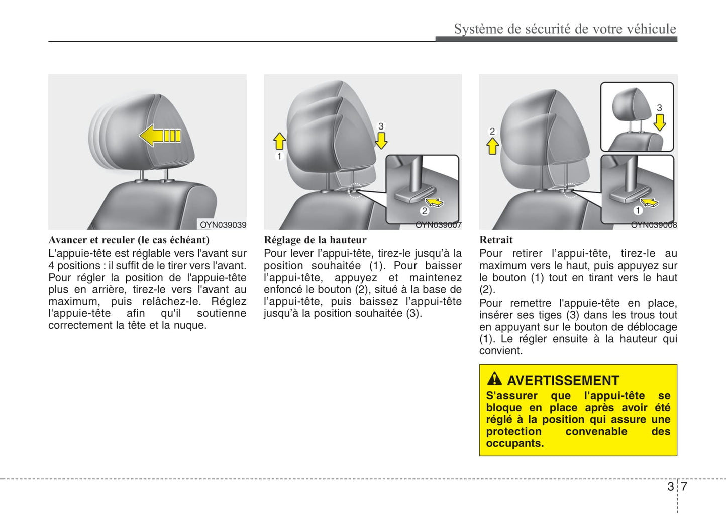 2013-2014 Kia Venga Owner's Manual | French