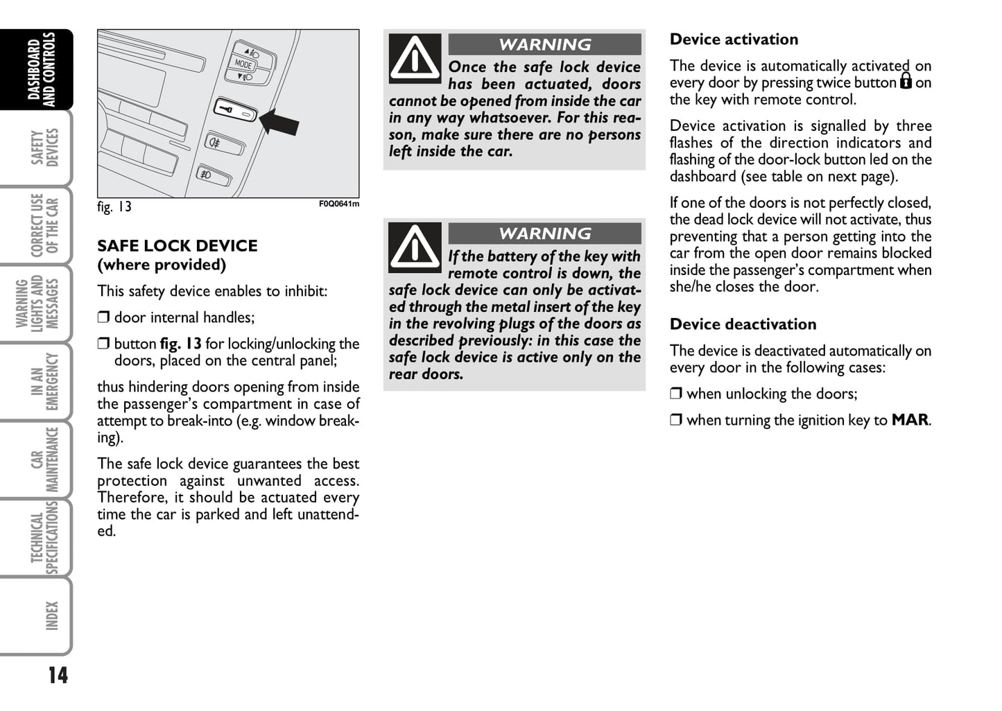 2007-2008 Fiat Bravo Owner's Manual | English