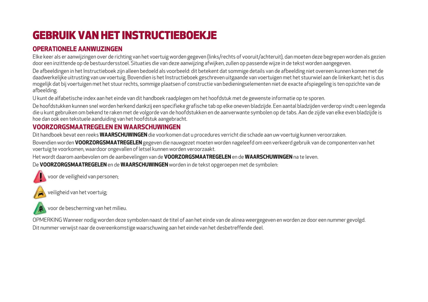2020-2023 Alfa Romeo Giulia/Giulia Quadrifoglio Owner's Manual | Dutch