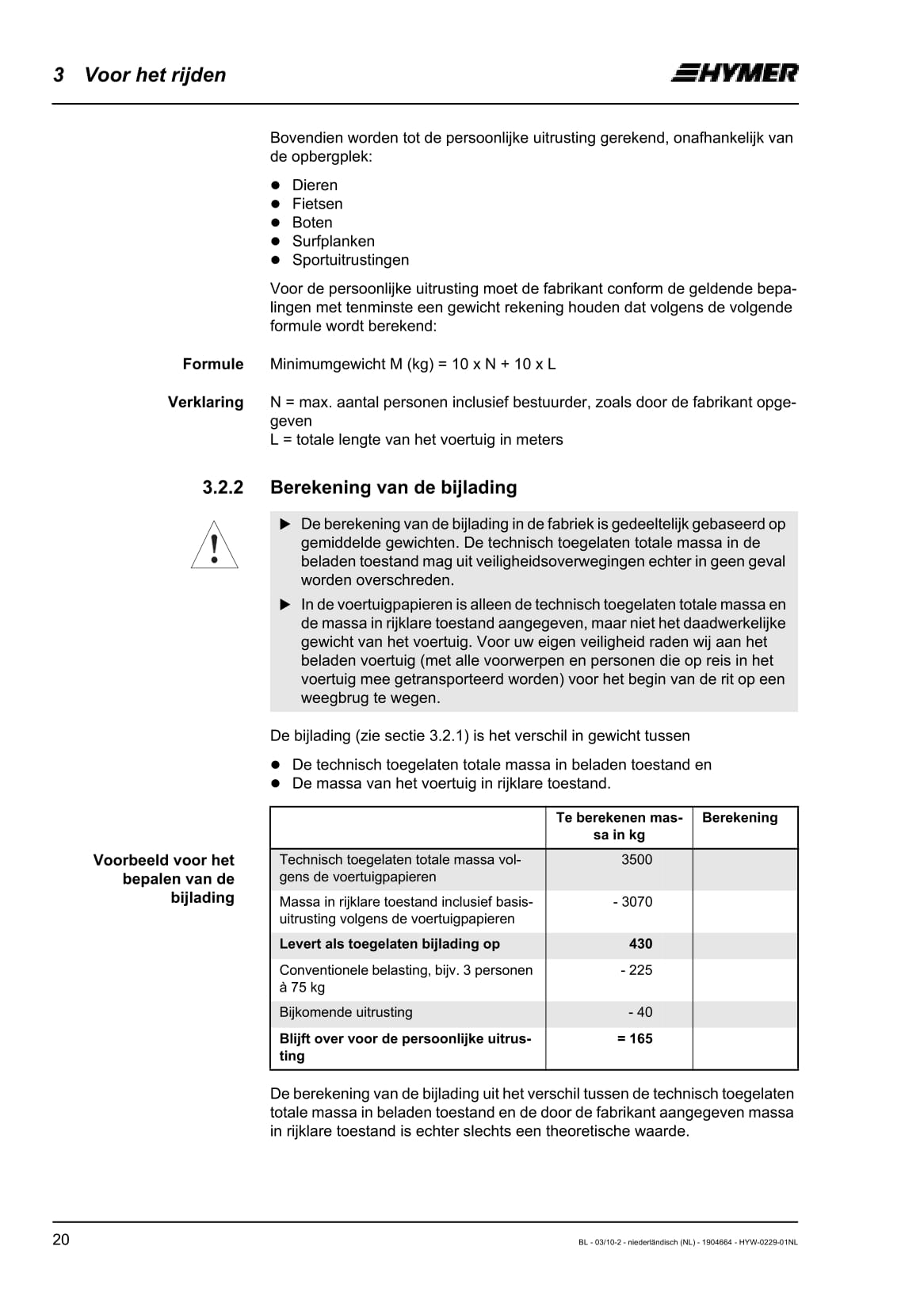 2011 Hymer B544 Owner's Manual | Dutch