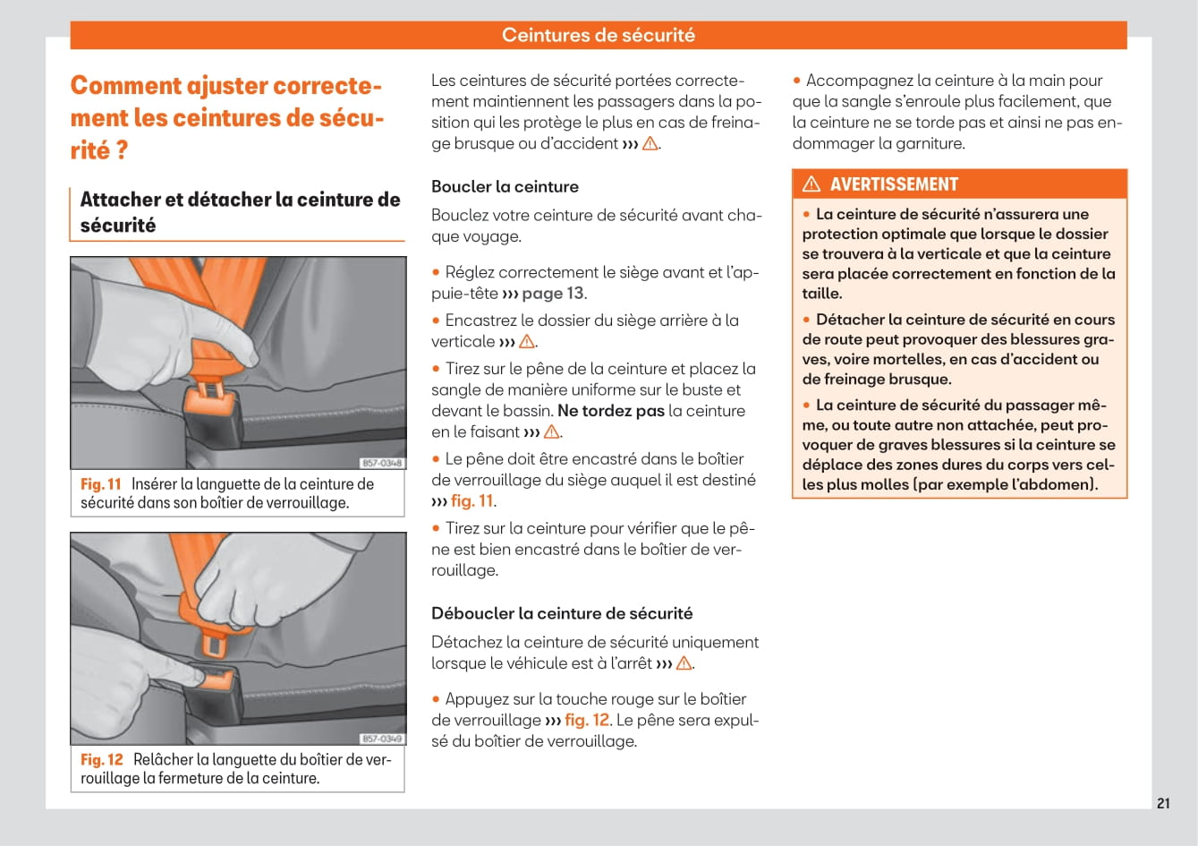 2020-2023 Seat Leon Manuel du propriétaire | Français
