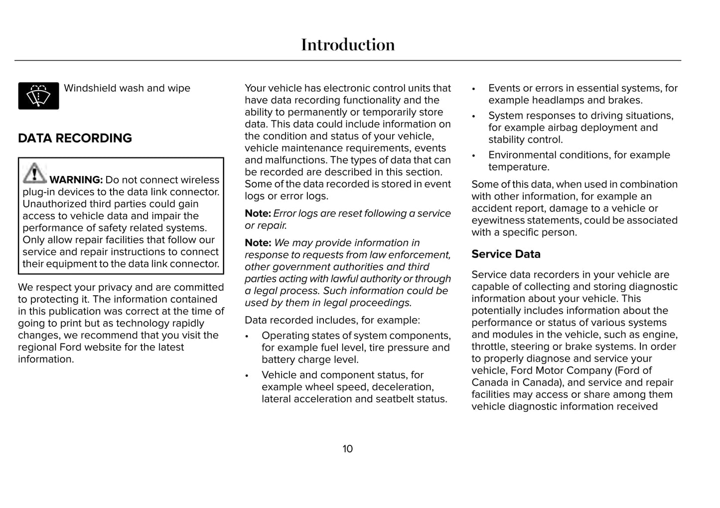 2020 Lincoln MKC Owner's Manual | English