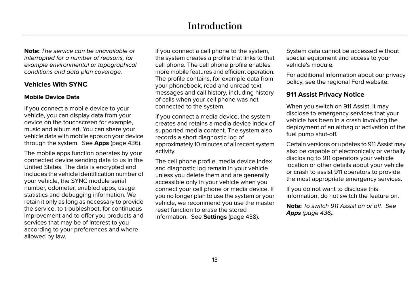 2020 Lincoln MKC Owner's Manual | English