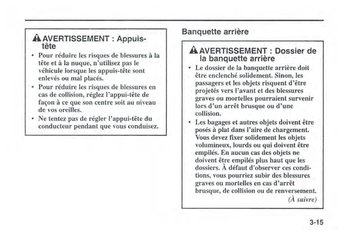 1993-2002 Kia Sportage Manuel du propriétaire | Français