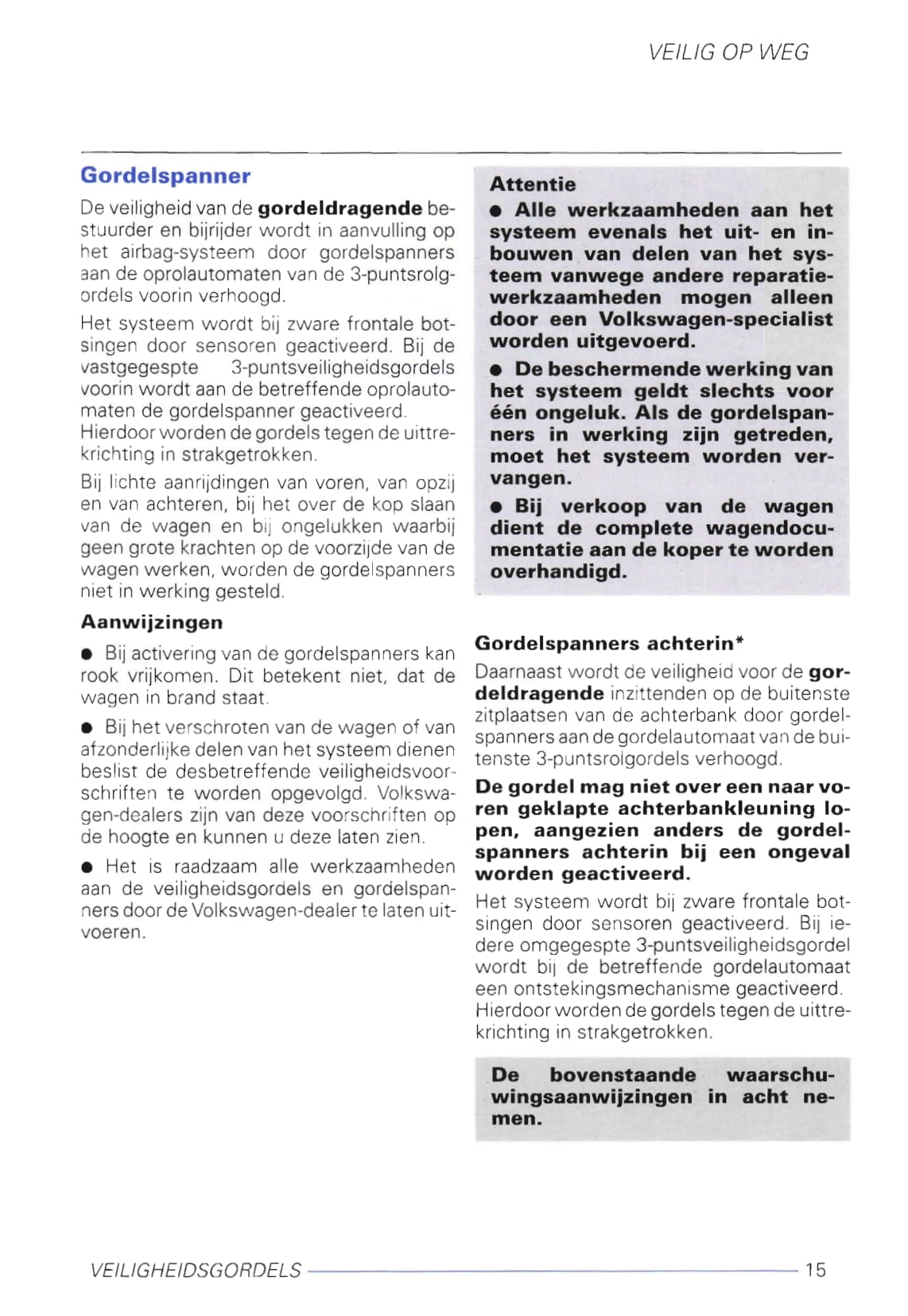 2001-2005 Volkswagen Polo Manuel du propriétaire | Néerlandais