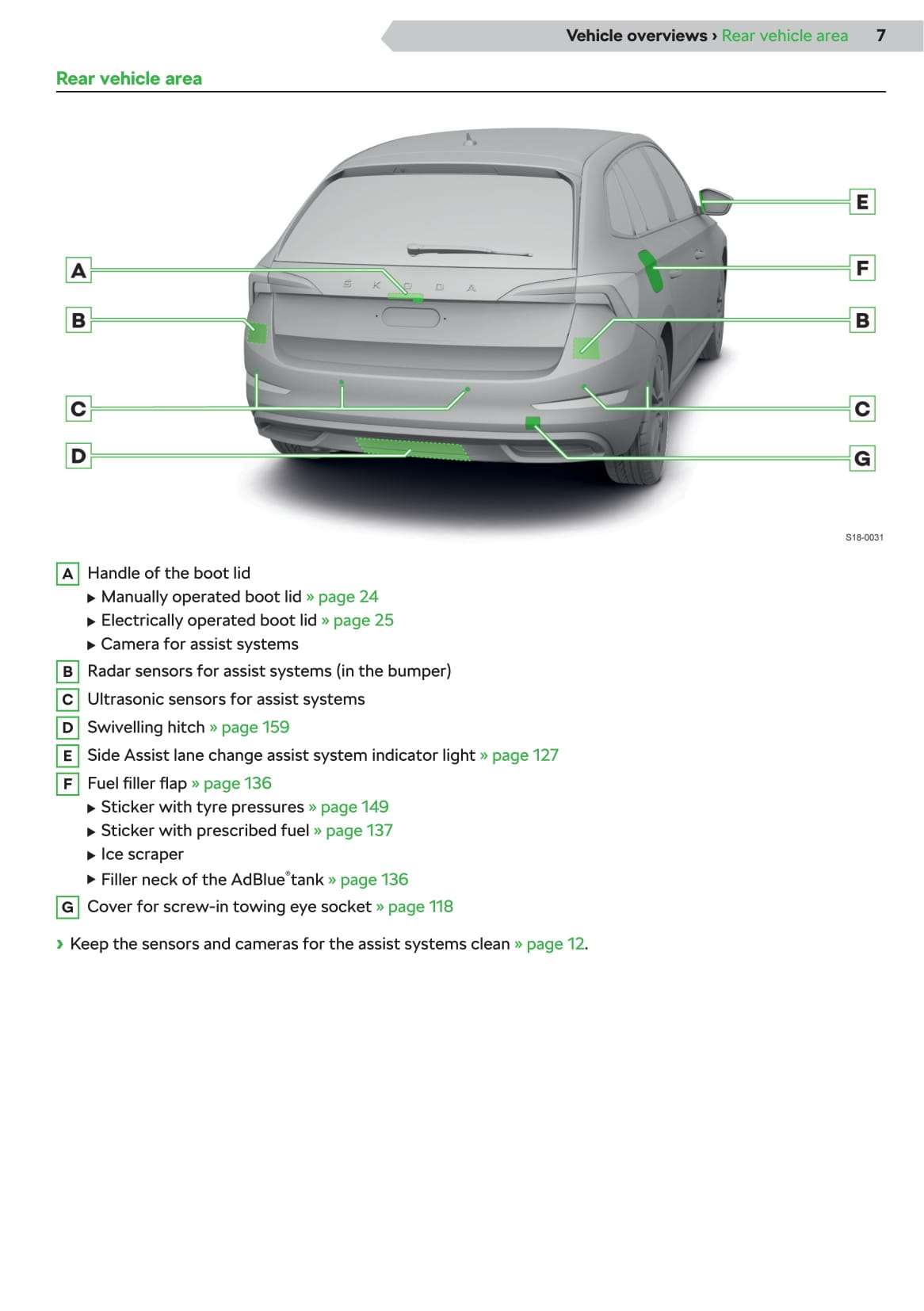 2019-2020 Skoda Scala Owner's Manual | English