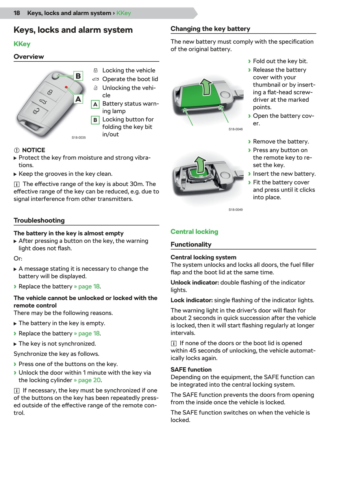 2019-2020 Skoda Scala Owner's Manual | English
