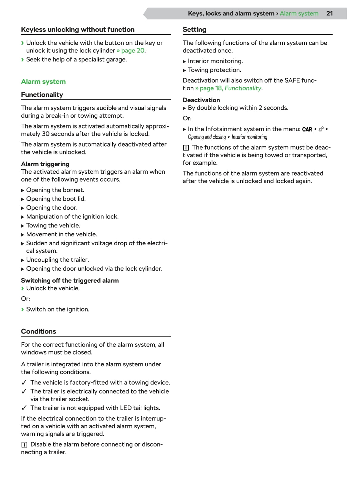 2019-2020 Skoda Scala Owner's Manual | English