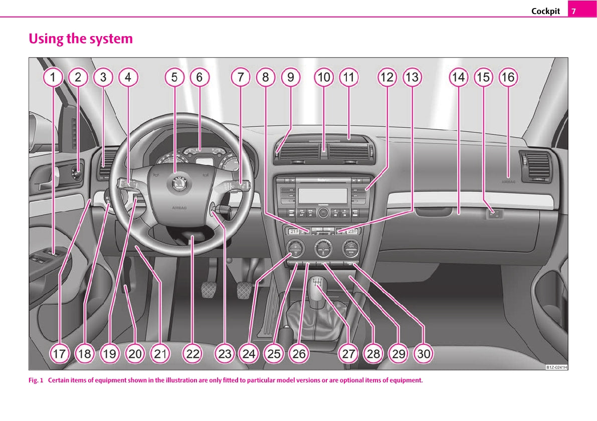 2004-2009 Skoda Octavia Manuel du propriétaire | Anglais