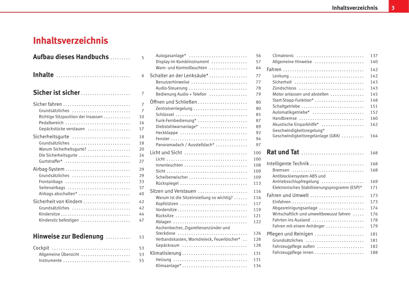 2008-2012 Seat Ibiza Manuel du propriétaire | Allemand