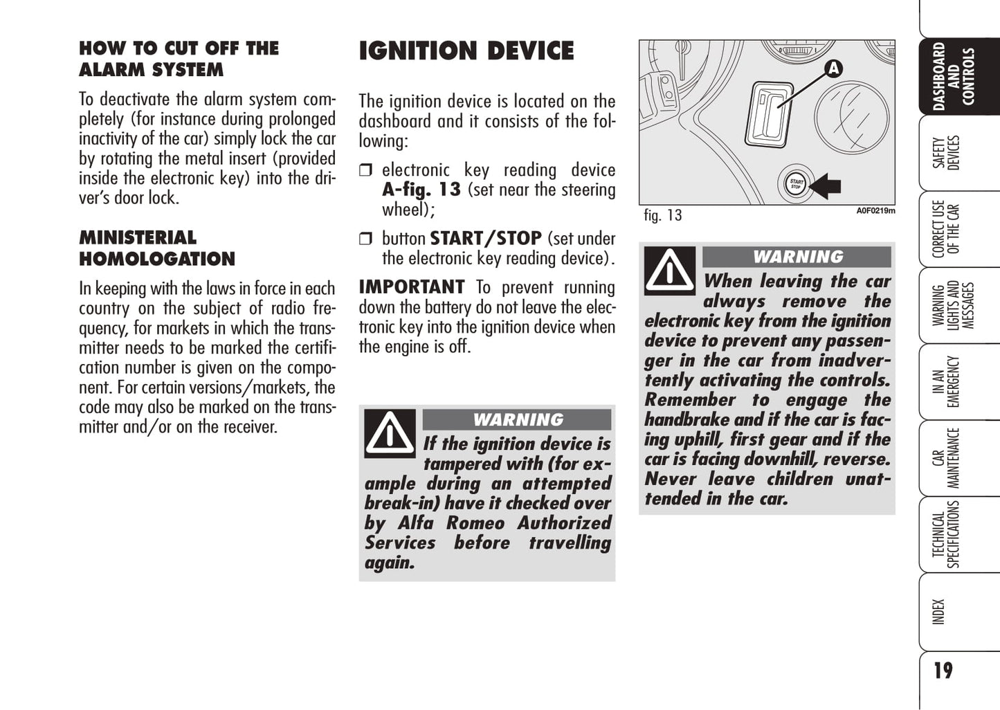 2008-2011 Alfa Romeo Brera Manuel du propriétaire | Anglais
