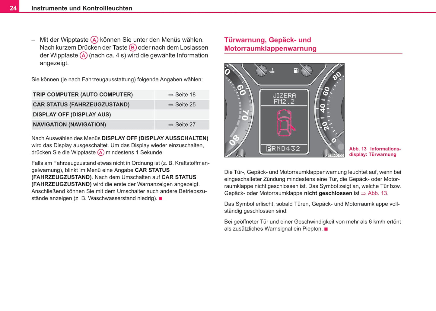 2002-2006 Skoda Suberb Manuel du propriétaire | Allemand