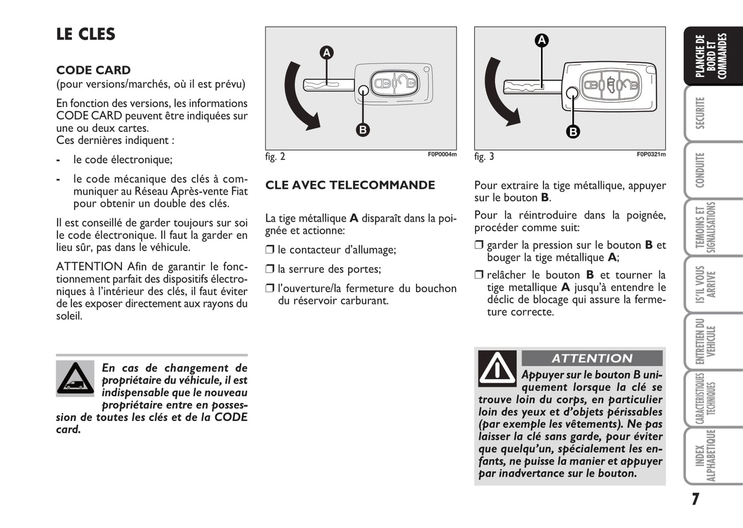 2012-2013 Fiat Strada Owner's Manual | French
