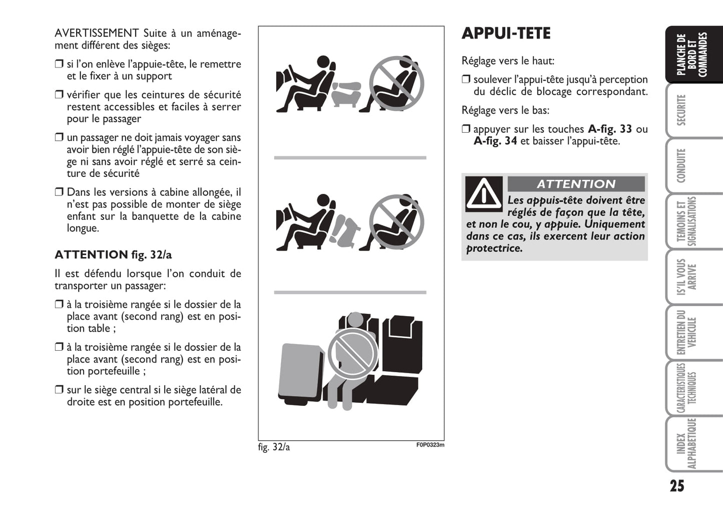 2012-2013 Fiat Strada Owner's Manual | French