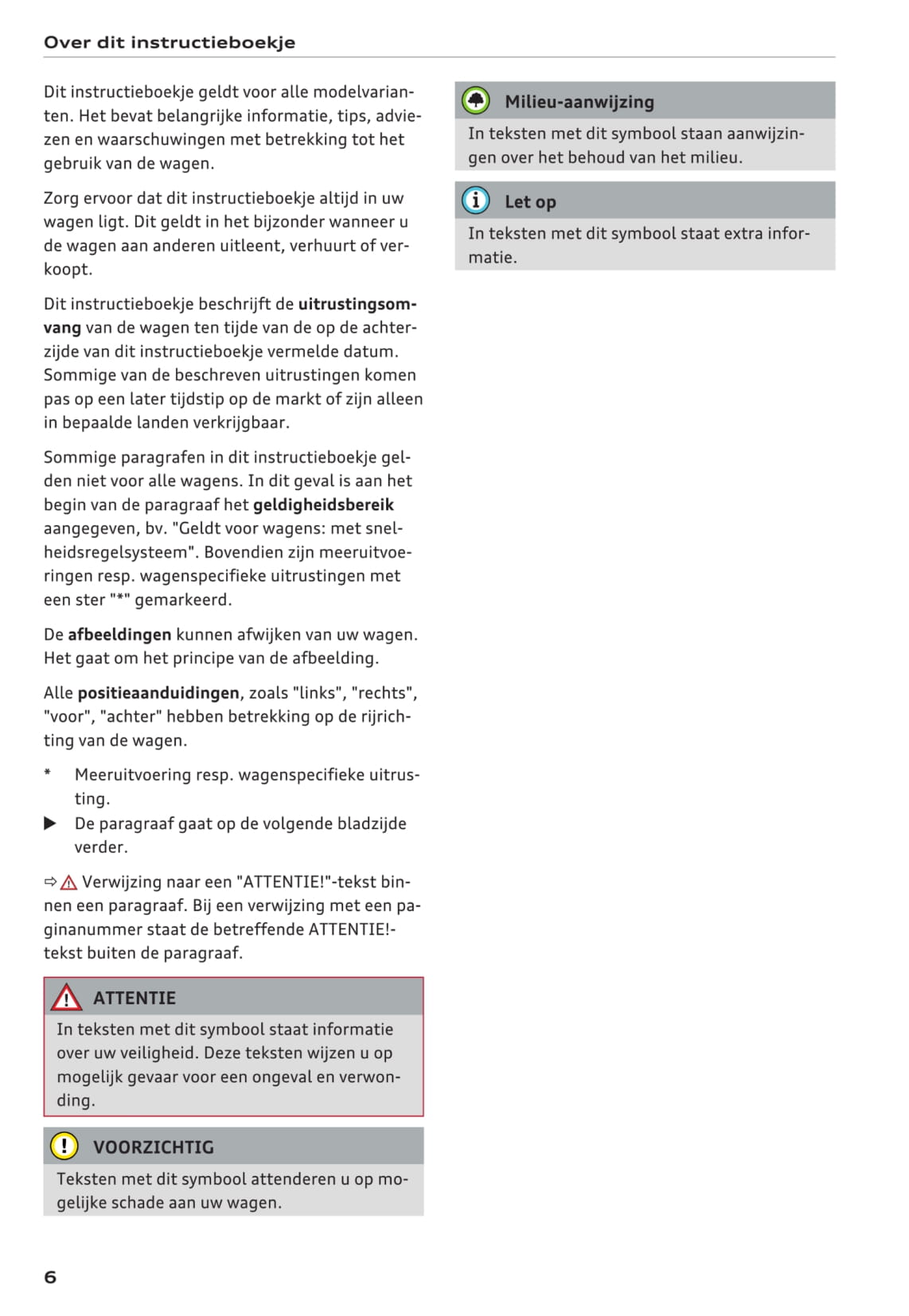 2016-2017 Audi A3/S3 Owner's Manual | Dutch