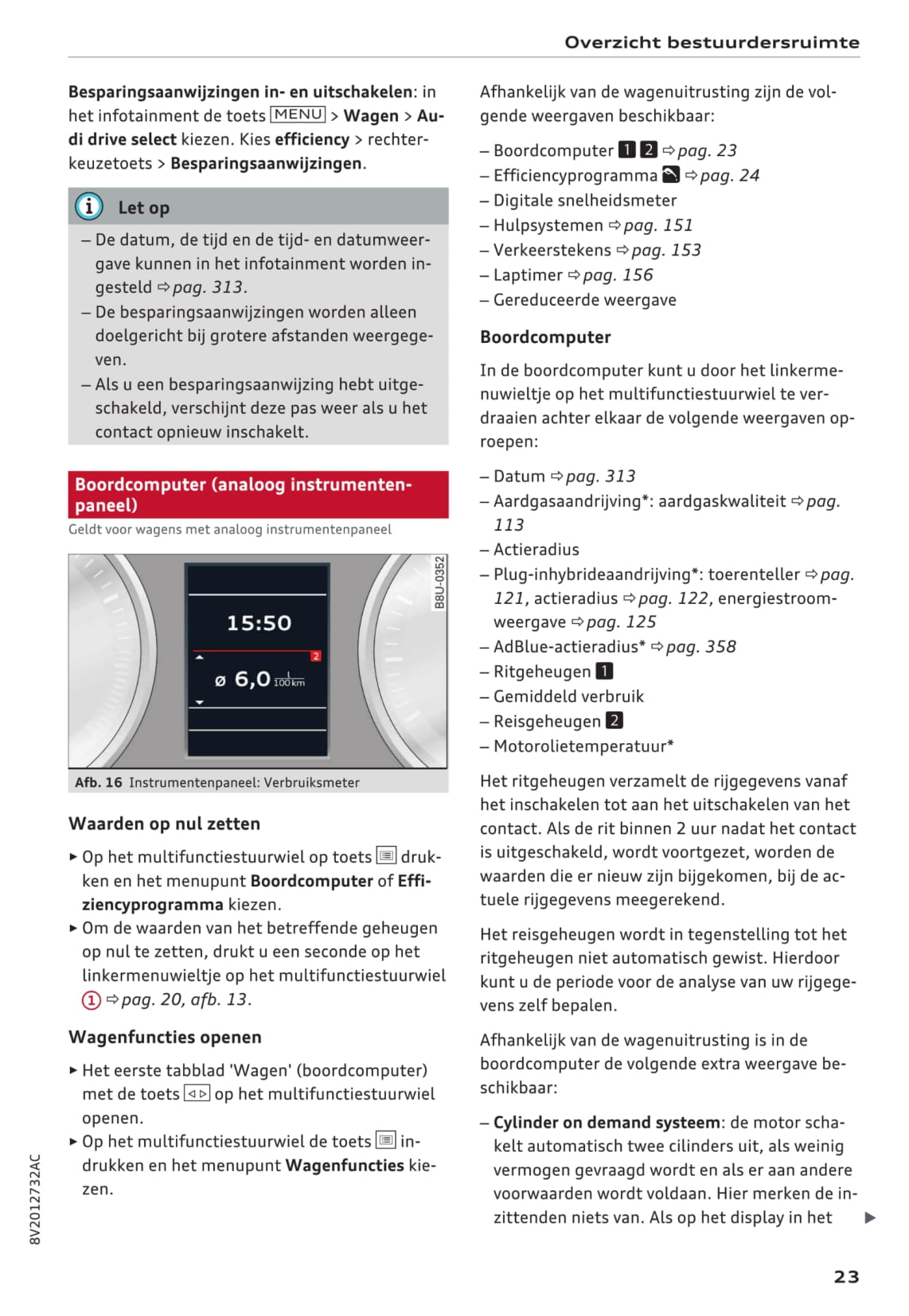 2016-2017 Audi A3/S3 Owner's Manual | Dutch