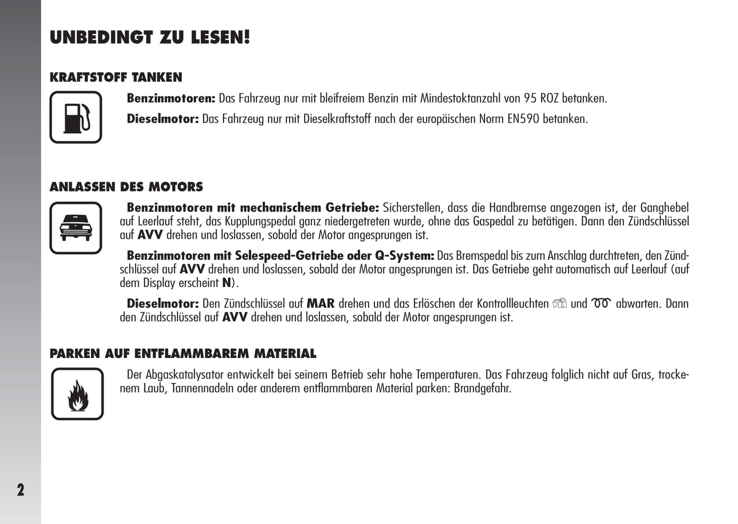 2003-2005 Alfa Romeo 156 Owner's Manual | German