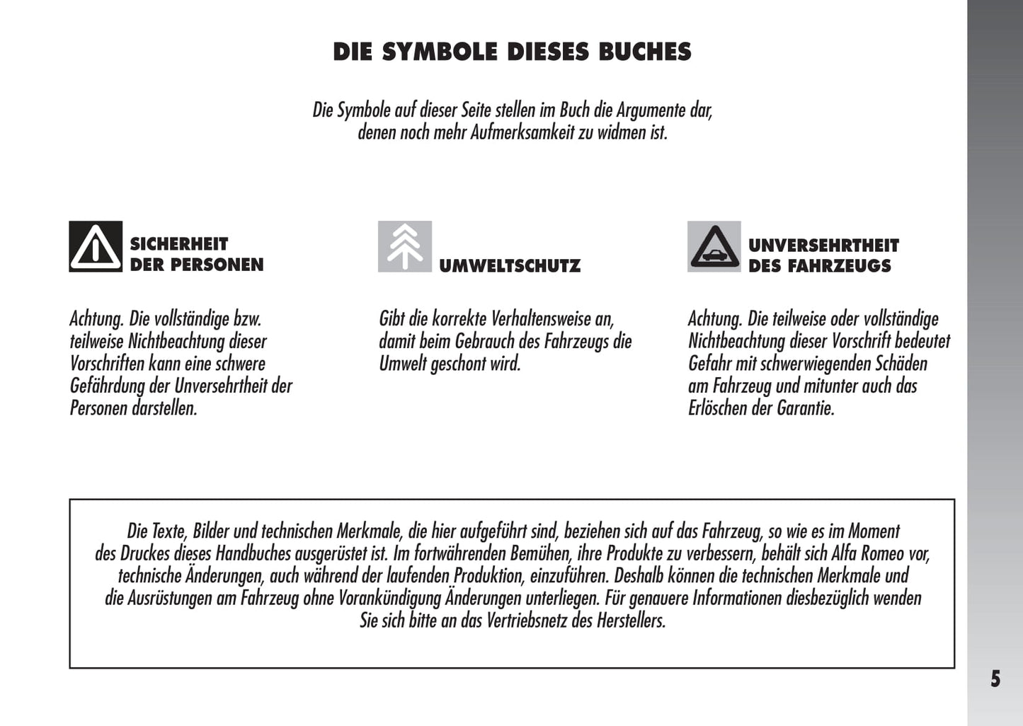 2003-2005 Alfa Romeo 156 Owner's Manual | German