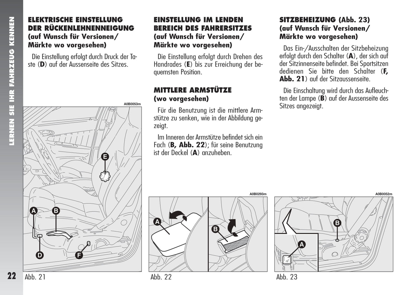 2003-2005 Alfa Romeo 156 Owner's Manual | German