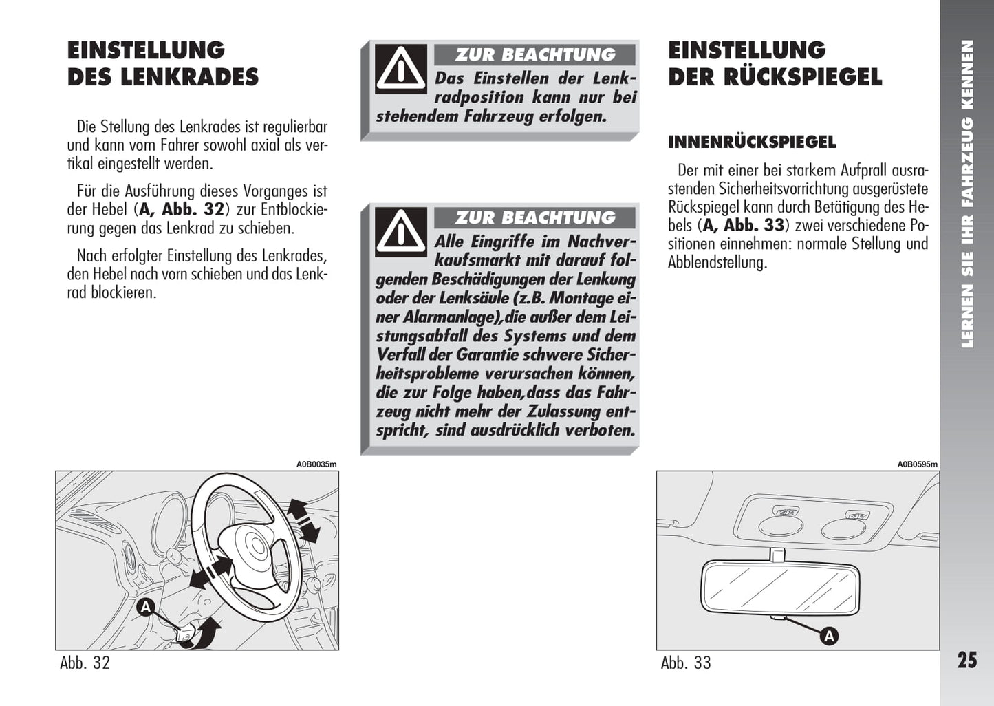 2003-2005 Alfa Romeo 156 Owner's Manual | German