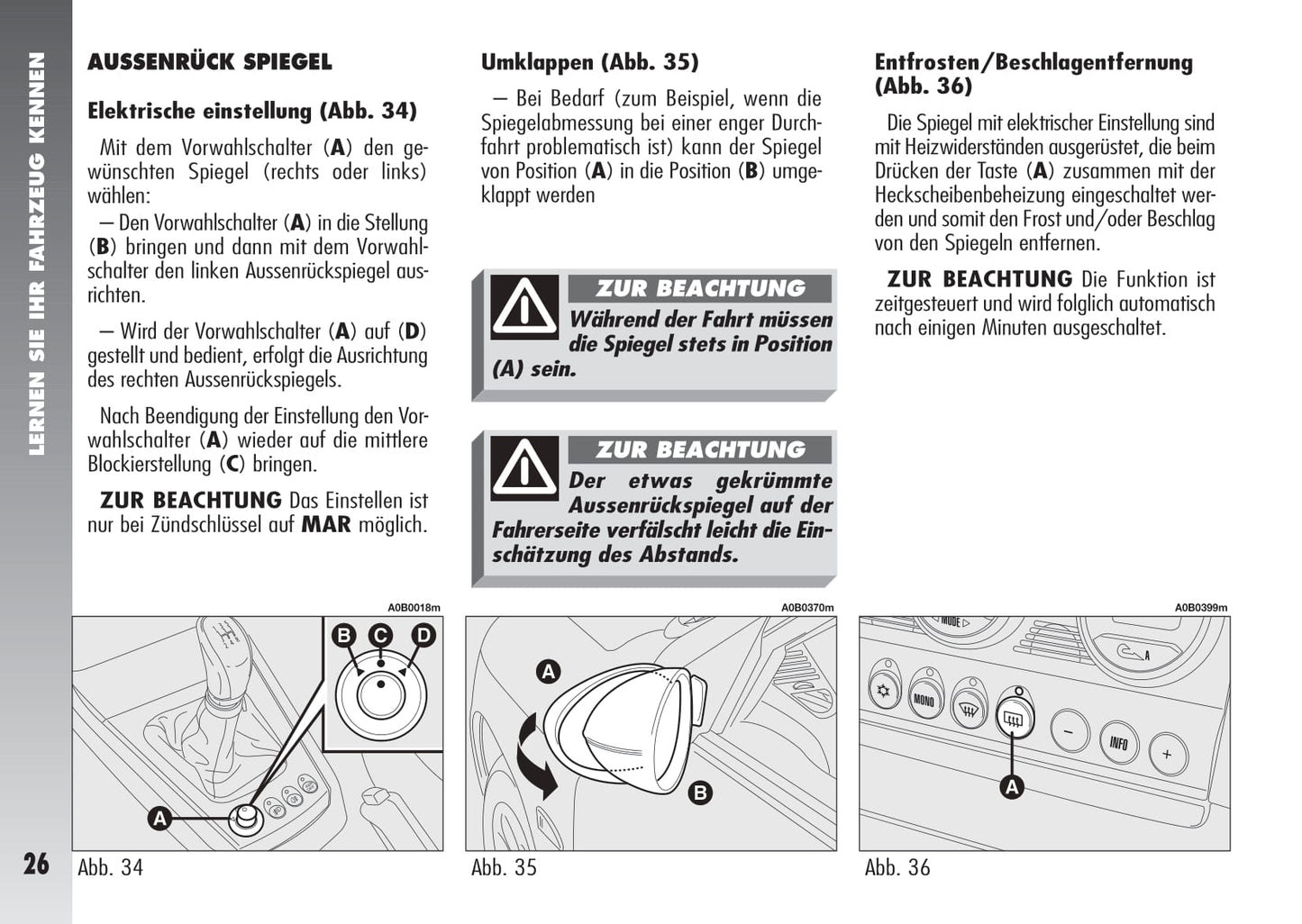 2003-2005 Alfa Romeo 156 Owner's Manual | German