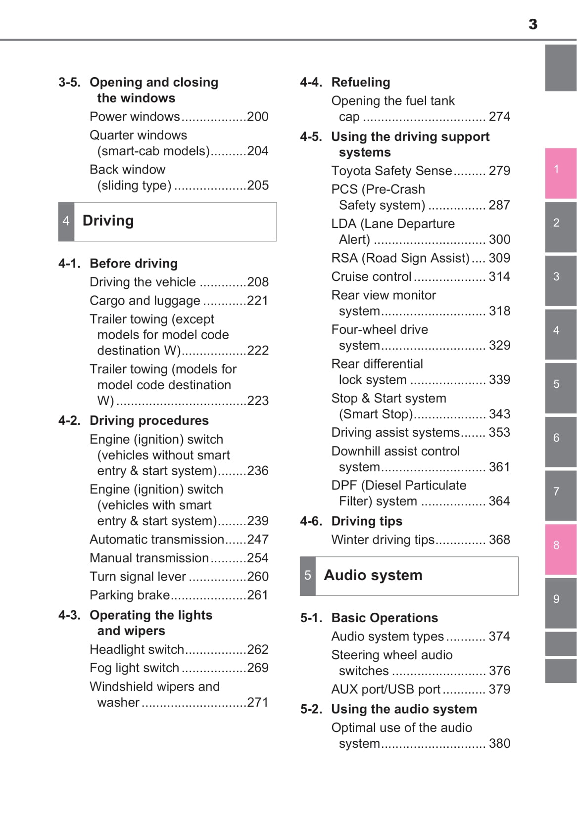 2016-2023 Toyota Hilux Manuel du propriétaire | Anglais