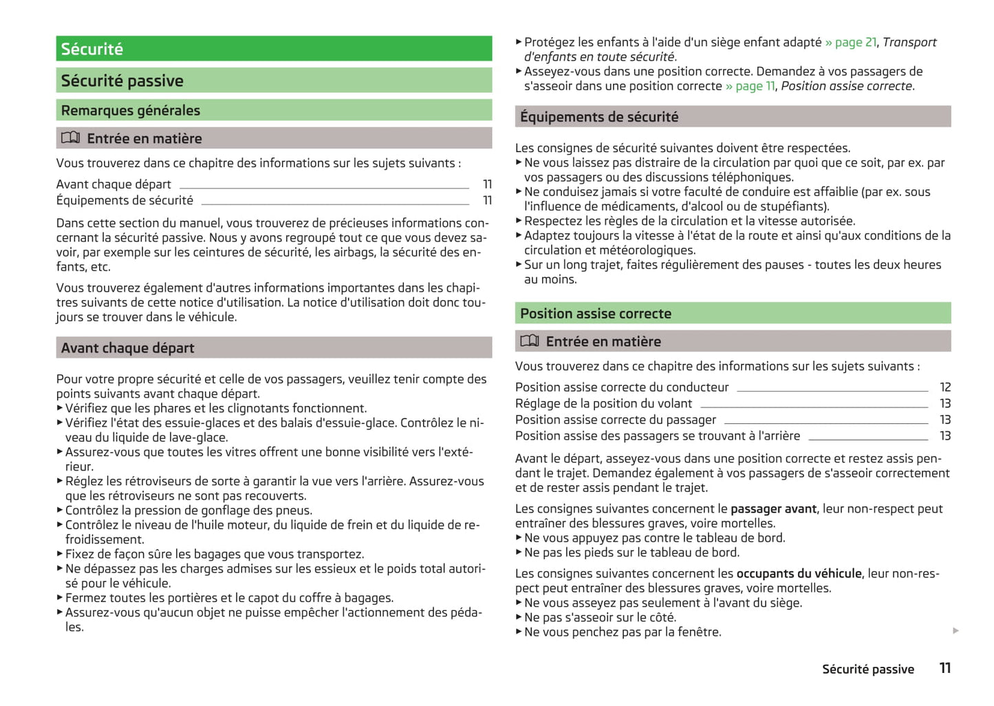 2016-2017 Skoda Octavia Owner's Manual | French