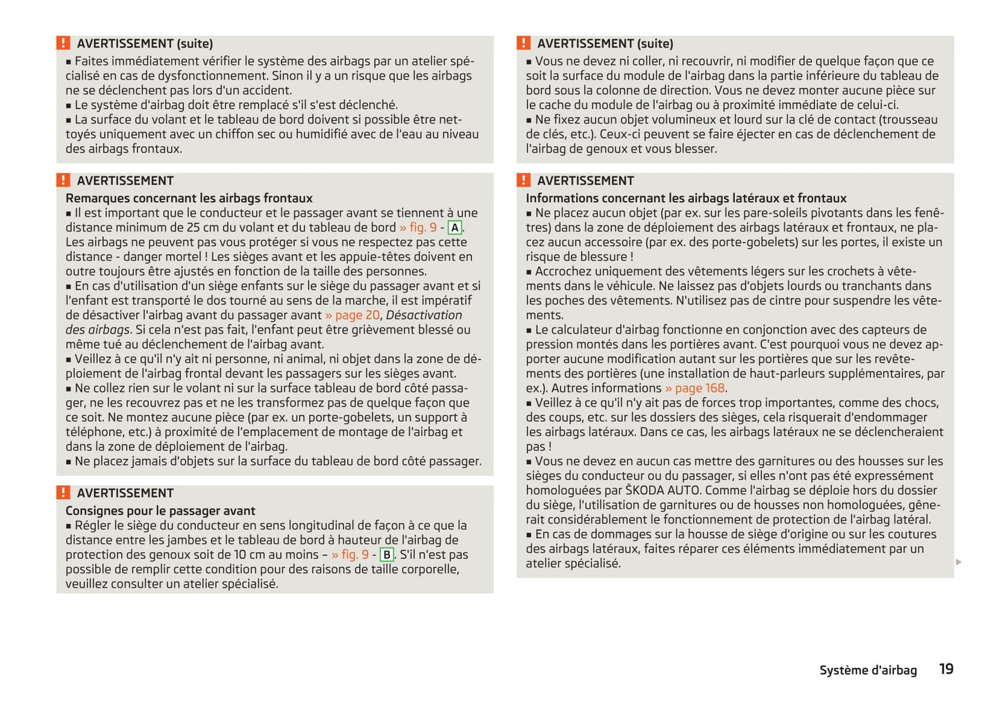 2016-2017 Skoda Octavia Owner's Manual | French
