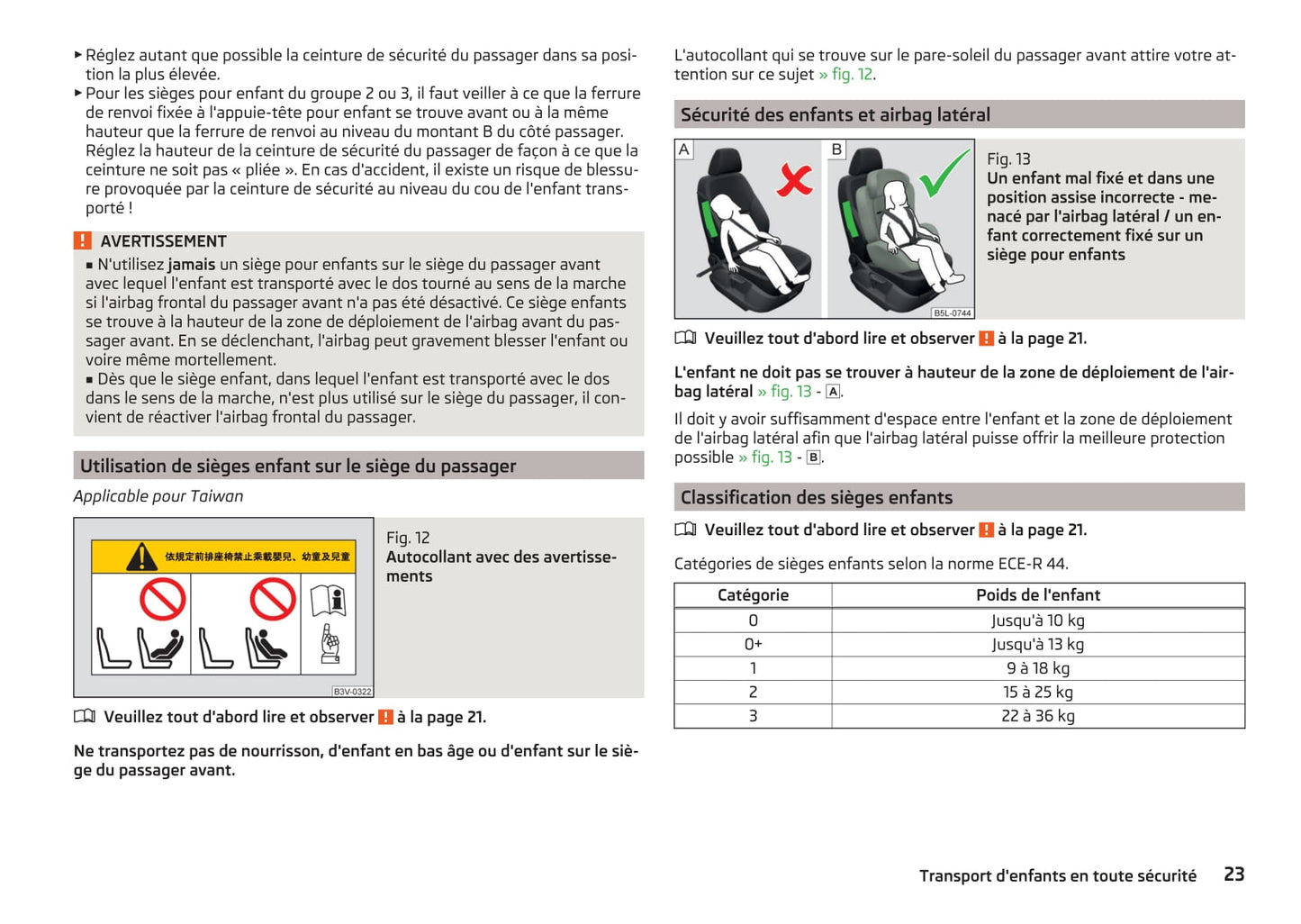 2016-2017 Skoda Octavia Owner's Manual | French
