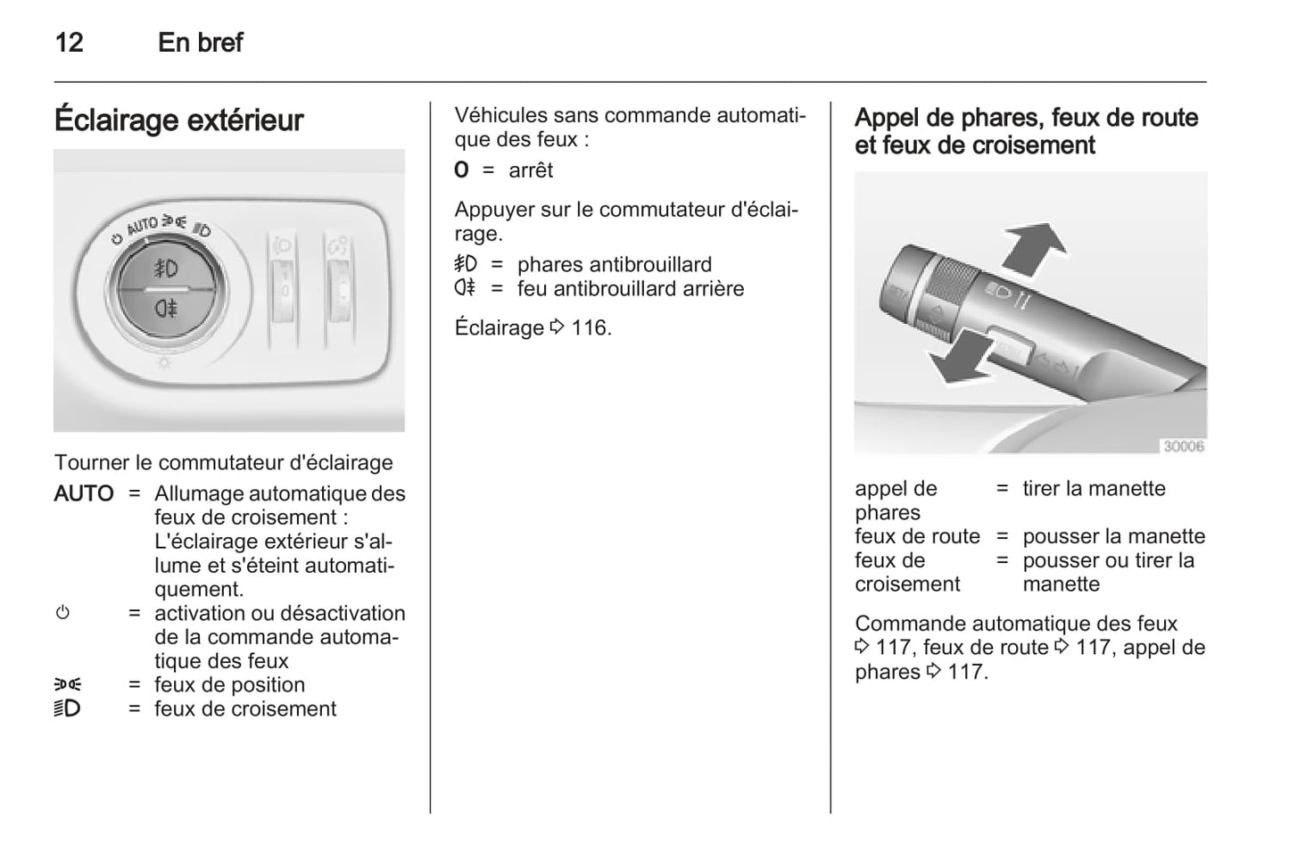 2012-2013 Opel Meriva Owner's Manual | French