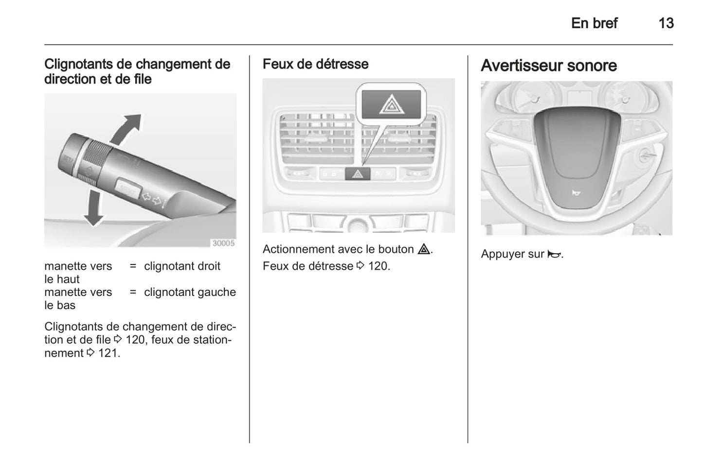 2012-2013 Opel Meriva Owner's Manual | French
