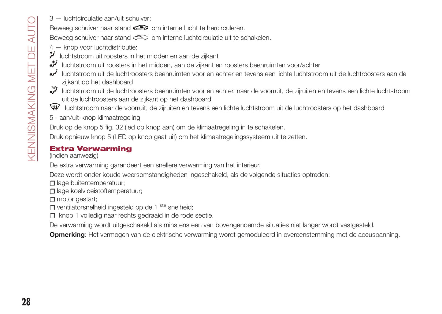 2016-2017 Fiat Tipo 4 Doors Owner's Manual | Dutch