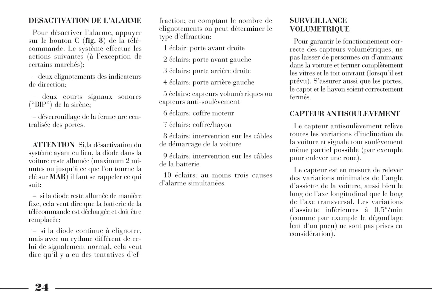 2001-2005 Lancia Lybra Manuel du propriétaire | Français