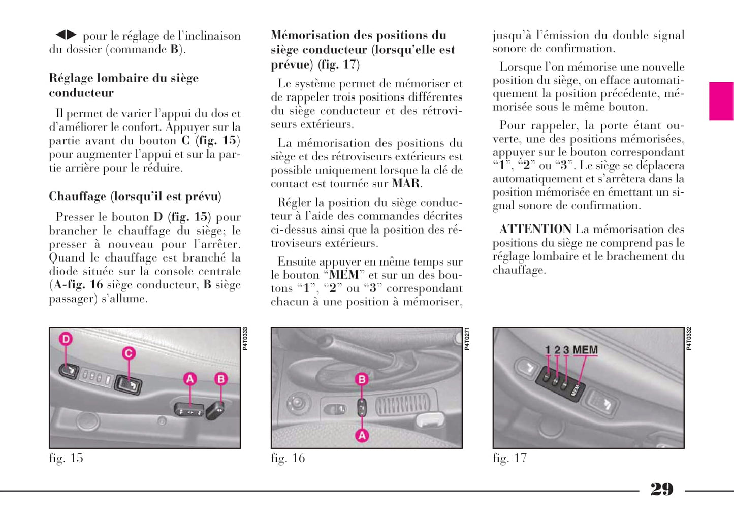 2001-2005 Lancia Lybra Manuel du propriétaire | Français