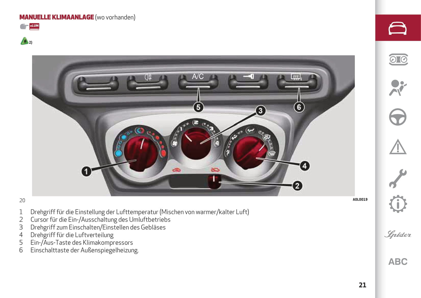 2013-2023 Alfa Romeo 4C Manuel du propriétaire | Allemand