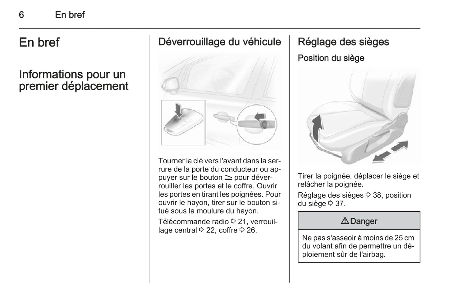 2013-2014 Opel Corsa Owner's Manual | French