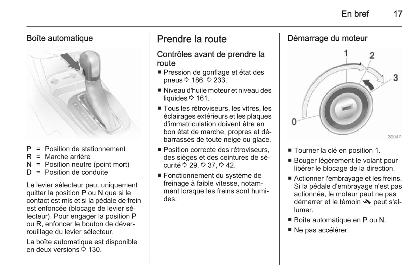 2013-2014 Opel Corsa Owner's Manual | French