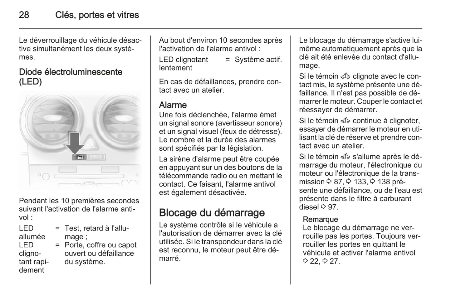 2013-2014 Opel Corsa Owner's Manual | French