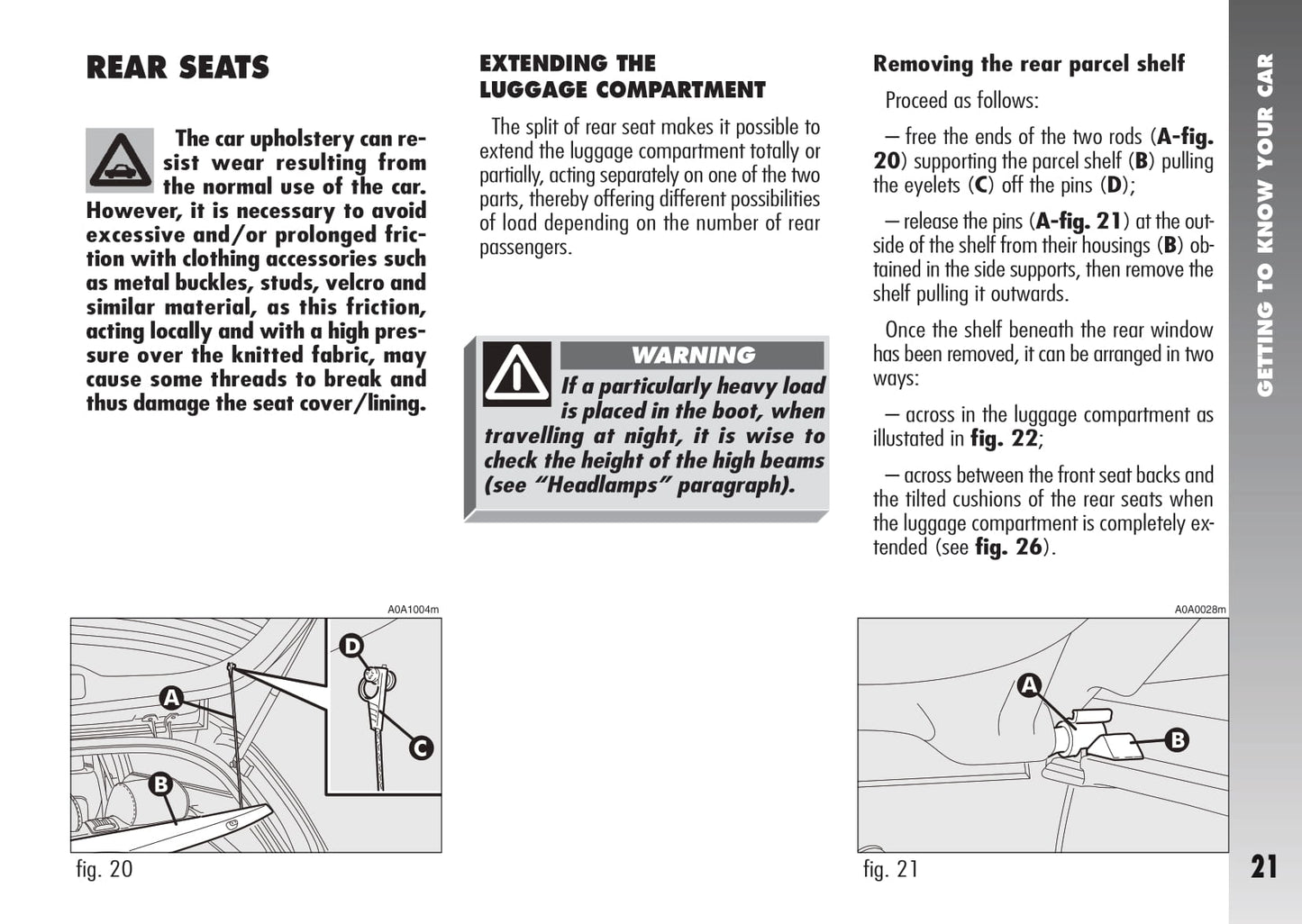 2007-2010 Alfa Romeo 147 Owner's Manual | English
