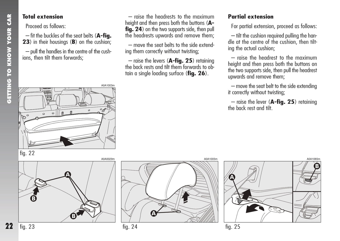 2007-2010 Alfa Romeo 147 Owner's Manual | English