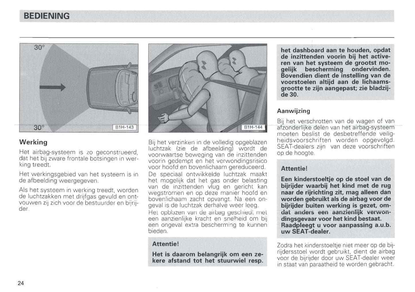 1996-1999 Seat Ibiza Manuel du propriétaire | Néerlandais