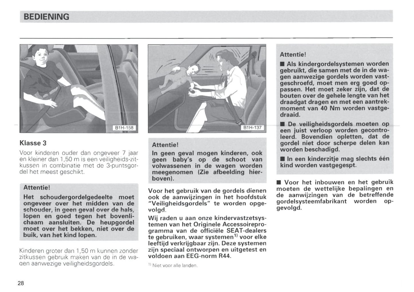 1996-1999 Seat Ibiza Manuel du propriétaire | Néerlandais