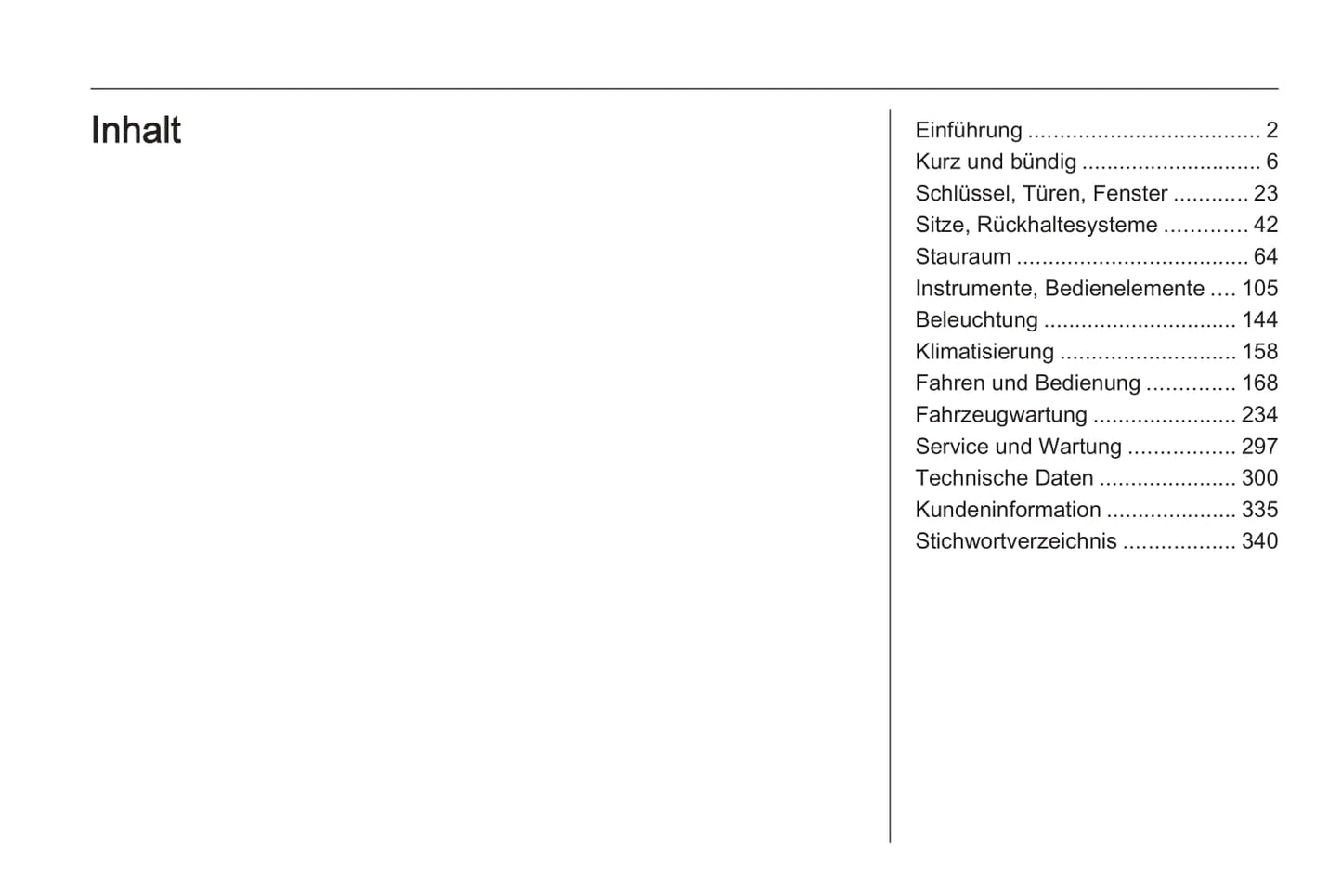 2014 Opel Astra Owner's Manual | German