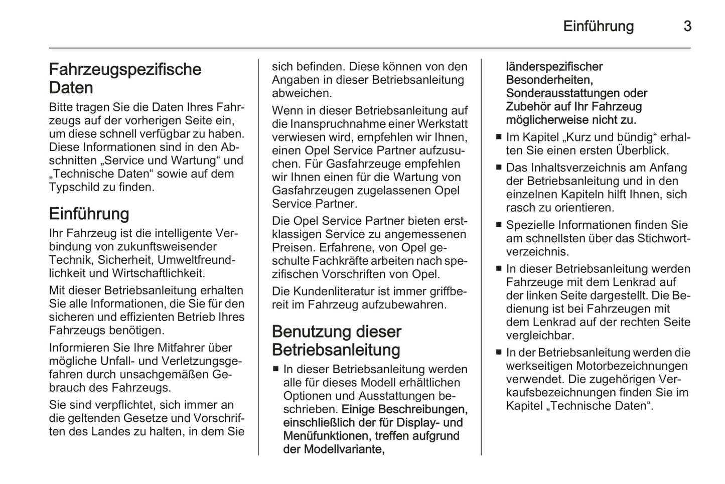 2014 Opel Astra Owner's Manual | German