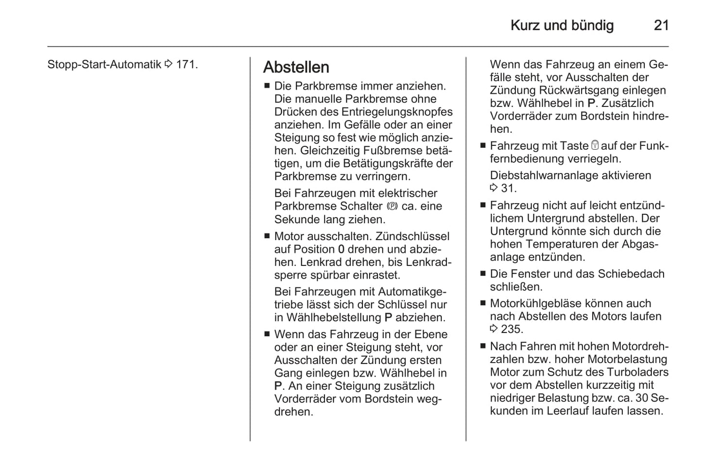 2014 Opel Astra Owner's Manual | German